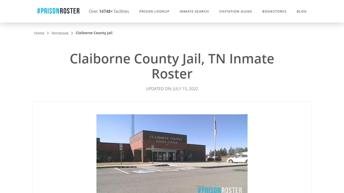 Claiborne County Jail, TN Inmate Roster - Prisonroster